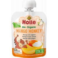 Detské bio pyré mango s jogurtom od 8 mesiaca Mango Monkey